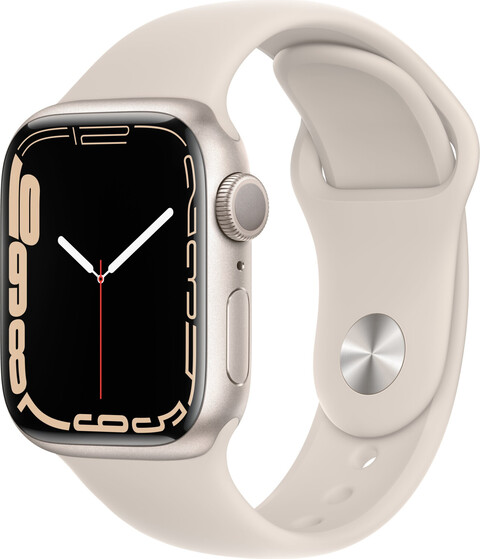 Apple Watch Series 7 41mm GPS Sportarmband polarstern Aluminiumgehäuse polarstern Apple Watch Series 7 41mm GPS Sportarmband polarstern Aluminiumgehäuse polarstern von Apple