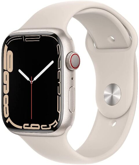 Apple Watch Series 7 45mm Cellular Sportarmband polarstern Aluminiumgehäuse polarstern Apple Watch Series 7 45mm Cellular Sportarmband polarstern Aluminiumgehäuse polarstern von Apple