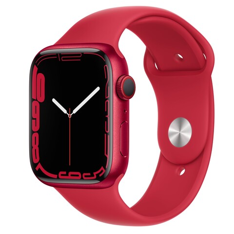 Apple Watch Series 7 45mm Cellular Sportarmband rot Aluminiumgehäuse rot Apple Watch Series 7 45mm Cellular Sportarmband rot Aluminiumgehäuse rot von Apple