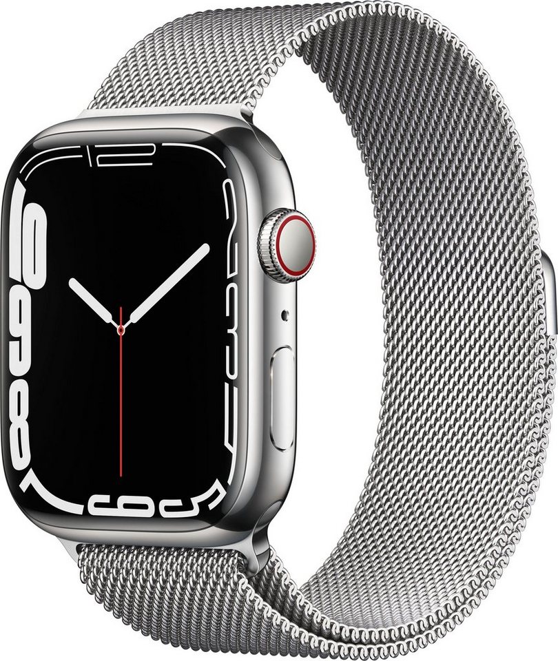 Apple Watch Series 7 GPS + Cellular, 45mm Smartwatch (Watch OS 8) von Apple