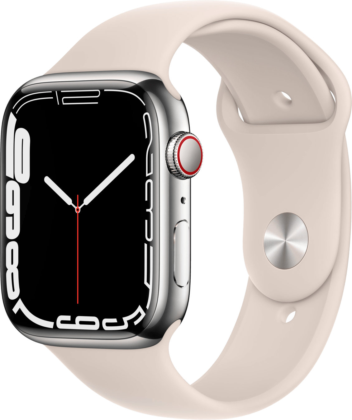 Apple Watch Series 7 GPS + Cellular, Edelstahlgehäuse, 41 mm von Apple