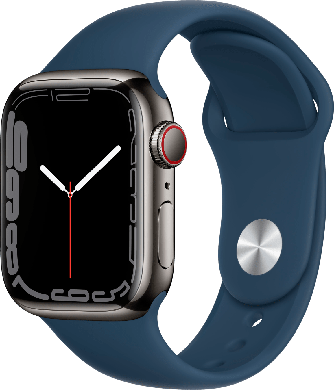 Apple Watch Series 7 GPS + Cellular, Edelstahlgehäuse, 45 mm von Apple