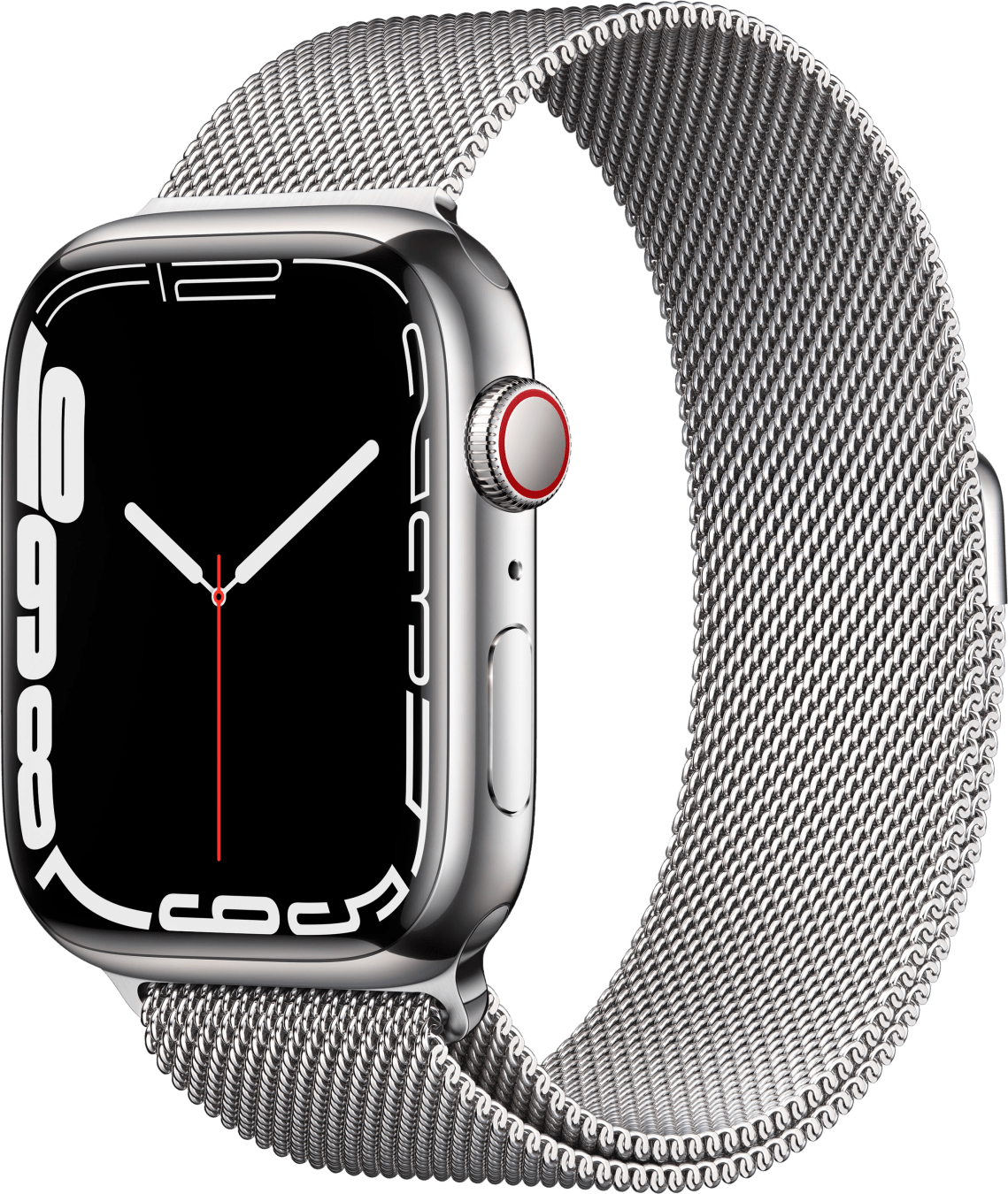 Apple Watch Series 7 GPS + Cellular, Edelstahlgehäuse, 45 mm von Apple