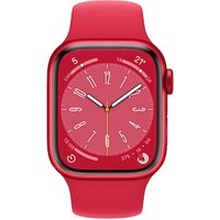 Apple Watch Series 8 LTE 41mm Aluminium Product(RED) Sportarmband Product(RED) von Apple