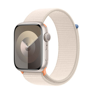 Apple Watch Series 9 41 mm Aluminium (GPS) Trail Loop  polarstern von Apple