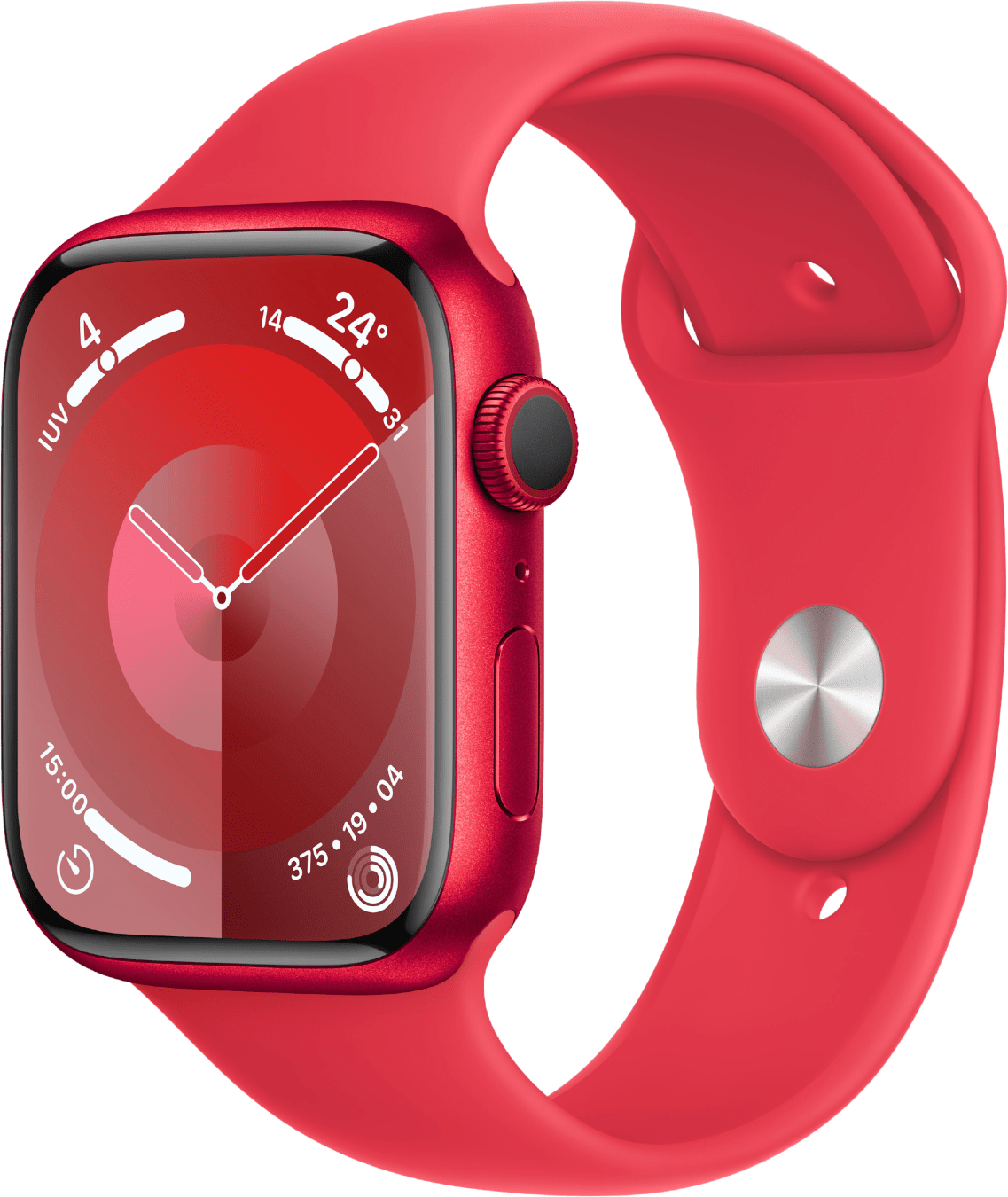 Apple Watch Series 9 GPS, Aluminiumgehäuse, 45 mm von Apple