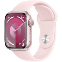 Apple Watch Series 9 GPS 41mm Aluminium Rosè Sportarmband Hellrosa - M/L von Apple