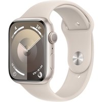 Apple Watch Series 9 GPS 45mm Aluminium Polarstern Sportarmband Polarstern - M/L von Apple