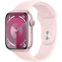 Apple Watch Series 9 GPS 45mm Aluminium Rosè Sportarmband Hellrosa - M/L von Apple