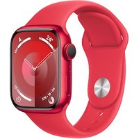 Apple Watch Series 9 LTE 41mm Aluminium Product(RED) Sportarmband ProductRED S/M von Apple