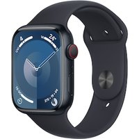 Apple Watch Series 9 LTE 45mm Aluminium Mitternacht Sportarmband Mitternacht M/L von Apple