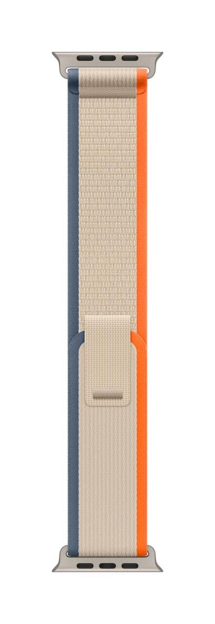 Apple Watch Trail Loop orange/beige M/L von Apple