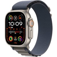 Apple Watch Ultra 2 LTE 49mm Titanium Alpine Loop Blau large MREQ3FD/A von Apple