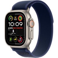 Apple Watch Ultra 2 LTE 49mm Titanium Natur Gehäuse mit blauem Trail Armband - M/L von Apple