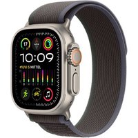 Apple Watch Ultra 2 LTE 49mm Titanium Trail Loop Blau/Schwarz S/M MRF53FD/A von Apple