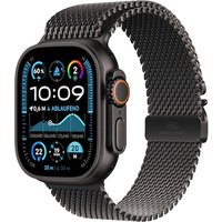 Apple Watch Ultra 2 LTE 49mm schwarzes Titan Gehäuse mit schwarzem Titan Milanese Armband - L Apple Watch Ultra 2 LTE 49mm schwarzes Titan Gehäuse mit schwarzem Titan Milanese Armband - L von Apple