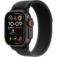 Apple Watch Ultra 2 LTE 49mm schwarzes Titan Gehäuse mit schwarzem Trail Armband - S/M von Apple