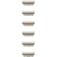 Apple Watch Zusatz-Edelstahlglieder für Watch 46mm Natur (One Size) von Apple