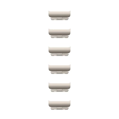 Apple Watch Zusatz-Edelstahlglieder für Watch 46mm Natur (One Size) von Apple
