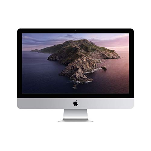 Apple iMac 2019 mit 3,0 GHz Intel Core i5 (27 Zoll, 32 GB RAM, 256 GB SSD-Speicher) Silber (Generalüberholt) von Apple