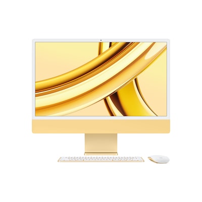 Apple iMac 24" Retina 4,5K 2023 M3/16/256GB 10C GPU Gelb Num BTO von Apple