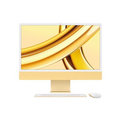 Apple iMac 24" Retina 4,5K 2023 M3/8/256GB 10C GPU Gelb BTO von Apple