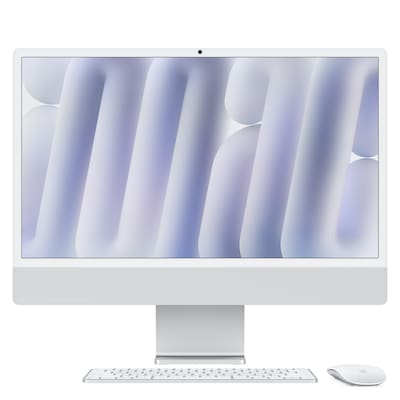 Apple iMac 24" Retina 4,5K 2024 M4/24/2TB 10C GPU Silber Num TP BTO von Apple