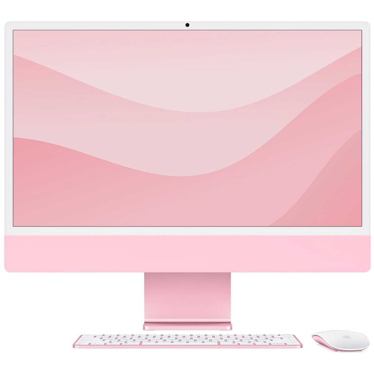 Apple iMac 24 Zoll All-in-One PC M4 Pink 24GB RAM / 512GB SSD (4.5K 10-Core CPU 10-Core-GPU 2024) von Apple