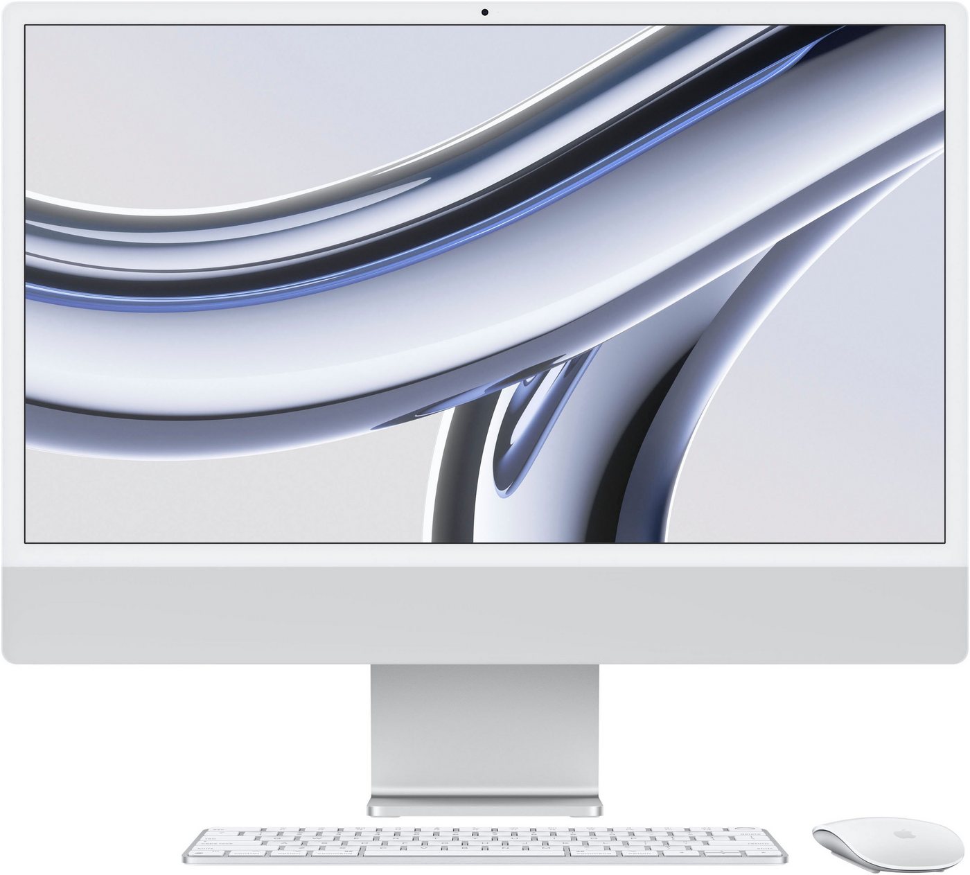 Apple iMac 24 iMac (23,5 Zoll, Apple Apple M3 M3, 10‑Core GPU, 16 GB RAM, 256 GB SSD)" von Apple
