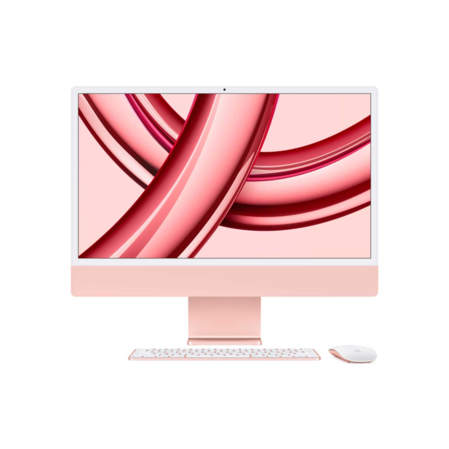 Apple iMac 61cm(24) M3 10-Core 256GB rose (MQRT3D/A) von Apple