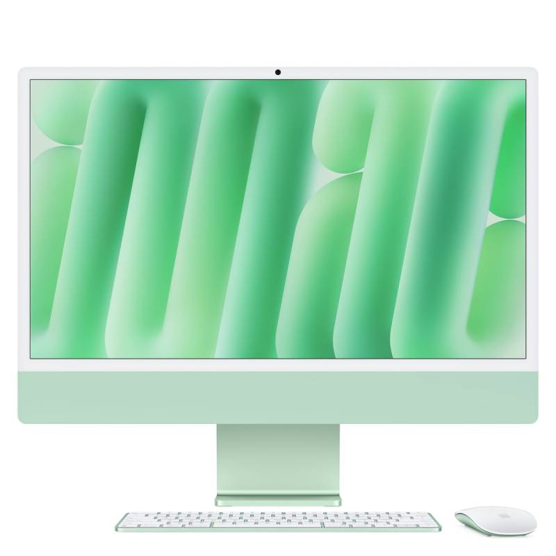 Apple iMac MWUE3D/A Grün - 61cm(24‘‘) M4 8-Core Chip, 8-Core GPU, 16GB Ram, 256GB SSD von Apple
