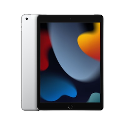 Apple iPad 10,2" 9th Generation Wi-Fi + Cellular 64 GB Silber MK493FD/A von Apple