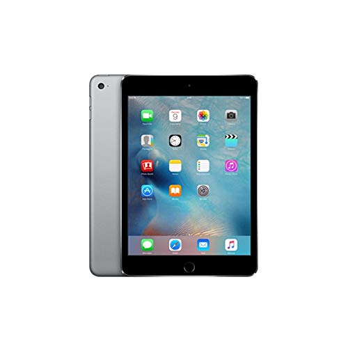 Apple iPad Mini 4, 7,9" Display mit WI-Fi, 64 GB, 2015, Space Grau (Generalüberholt) von Apple