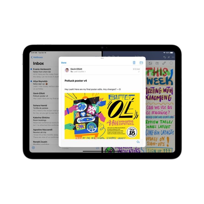 Apple iPad Wi-Fi+Cellular 10.Gen 64GB 27,7cm 10,9Zoll 3G, 4G, 5G Silber Apple iPad Wi-Fi+Cellular 10.Gen 64GB 27,7cm 10,9Zoll 3G, 4G, 5G Silber von Apple