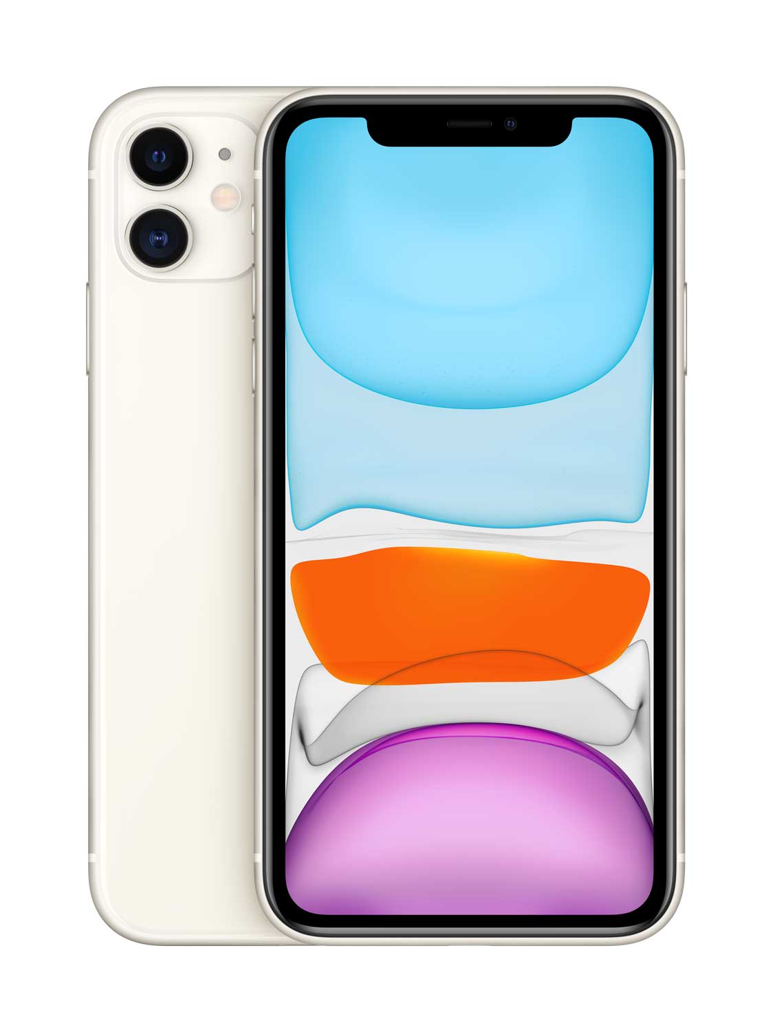 Apple iPhone 11 - Smartphone - Dual-SIM - 4G Gigabit Class LTE - 64GB - GSM - 6.1 - 1792 x 828 Pixel (326 ppi (Pixel pro )) - Liquid Retina HD display (12 MP Vorderkamera) - 2 x Rückkamera - weiß (MHDC3ZD/A) von Apple