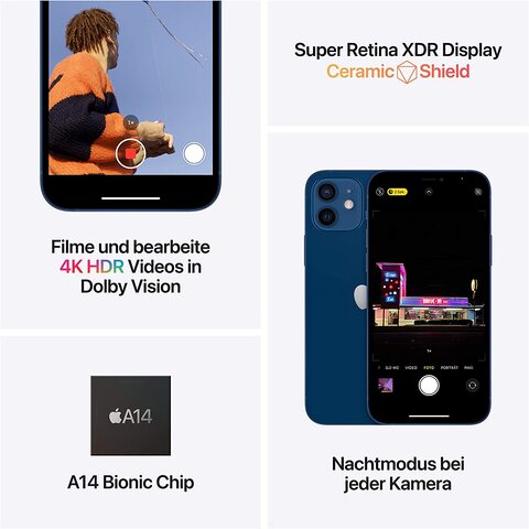 Apple iPhone 12 64GB blau Apple iPhone 12 64GB blau von Apple