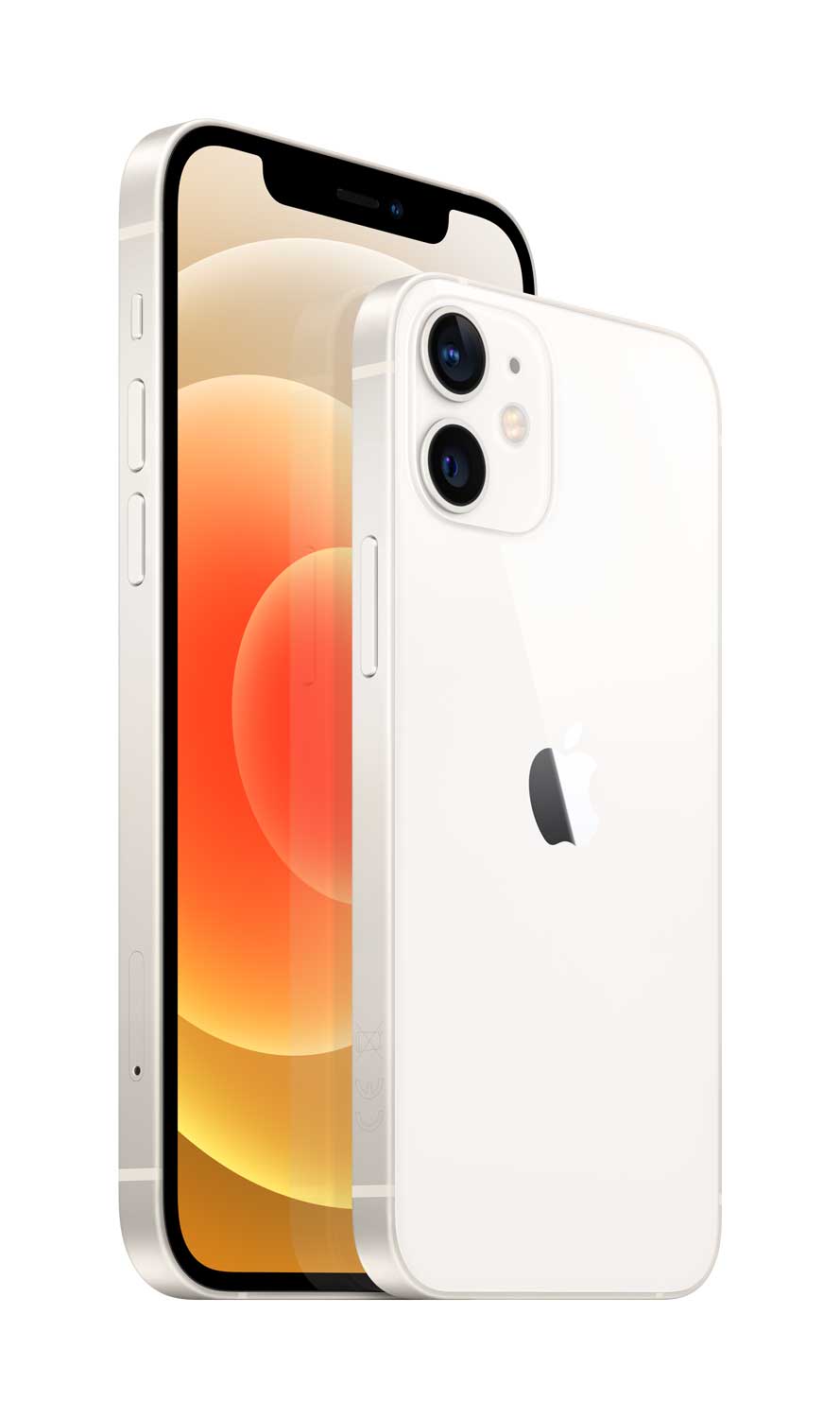 Apple iPhone 12 - Smartphone - Dual-SIM - 5G NR - 64GB - CDMA / GSM - 6.1 - 2532 x 1170 Pixel (460 ppi (Pixel pro )) - Super Retina XDR Display (12 MP Vorderkamera) - 2 x Rückkamera - weiß (MGJ63ZD/A) von Apple