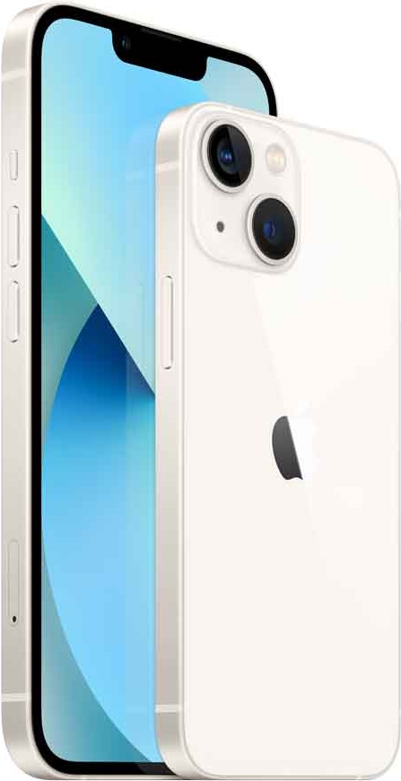 Apple iPhone 13 mini 13,7 cm (5.4 Zoll) Dual-SIM iOS 15 5G 128 GB Weiß (MLK13ZD/A) - Sonderposten von Apple