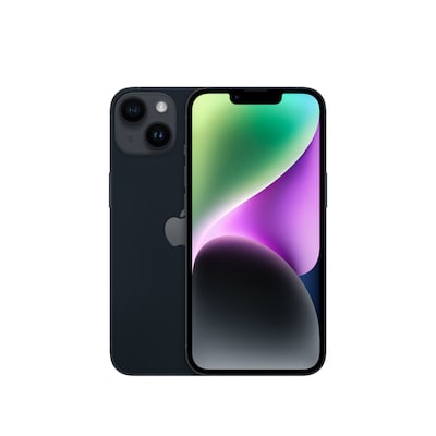 Apple iPhone 14 128 GB Mitternacht MPUF3ZD/A Apple iPhone 14 128 GB Mitternacht MPUF3ZD/A von Apple