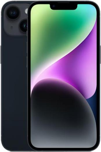 Apple iPhone 14 15,5 cm (6.1) Dual-SIM iOS 17 5G 256 GB Schwarz (MPVX3ZD/A) von Apple