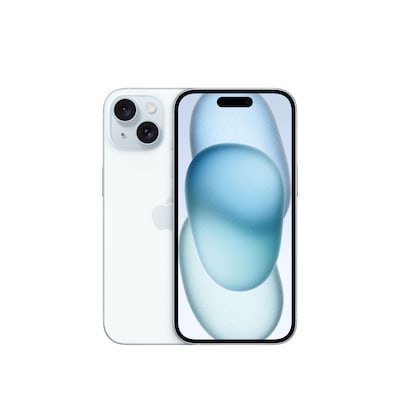 Apple iPhone 15 256 GB Blau MTP93ZD/A von Apple