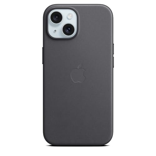 Apple iPhone 15 Feingewebe Case mit MagSafe – Schwarz ​​​​​​​ von Apple