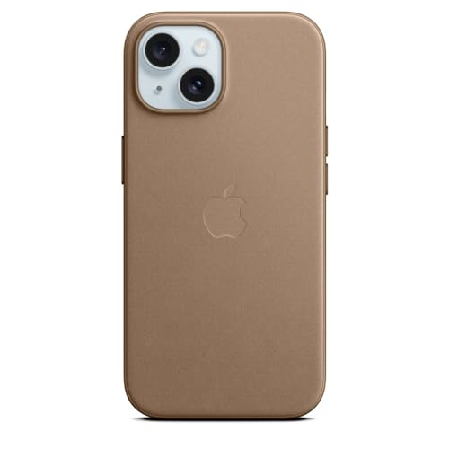 Apple iPhone 15 Feingewebe Case mit MagSafe – Taupe ​​​​​​​ von Apple