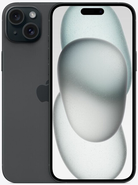 Apple iPhone 15 Plus 128GB schwarz von Apple
