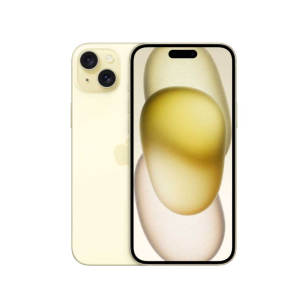 Apple iPhone 15 Plus 17 cm (6.7) Dual-SIM iOS 17 5G USB Typ-C 512 GB Gelb (MU1M3ZD/A) von Apple