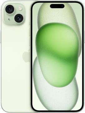 Apple iPhone 15 Plus - 5G Smartphone - Dual-SIM / Interner Speicher 128GB - OLED-Display - 6,7 - 2796 x 1290 pixels - 2 x Rückkamera 48 MP, 12 MP - front camera 12 MP - grün (MU173ZD/A) von Apple