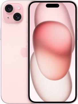 Apple iPhone 15 Plus - 5G Smartphone - Dual-SIM / Interner Speicher 512GB - OLED-Display - 6,7 - 2796 x 1290 pixels - 2 x Rückkamera 48 MP, 12 MP - front camera 12 MP - pink (MU1J3ZD/A) von Apple