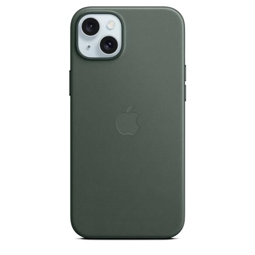 Apple iPhone 15 Plus Feingewebe Case mit MagSafe – Immergrün ​​​​​​​ von Apple