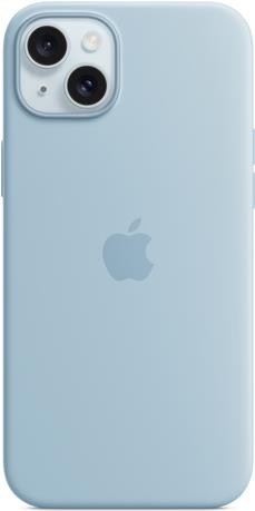 Apple iPhone 15 Plus Sil Case MagS Blue - iPhone 15 Plus Silicone Case with MagSafe - Light Blue (MWNH3ZM/A) von Apple