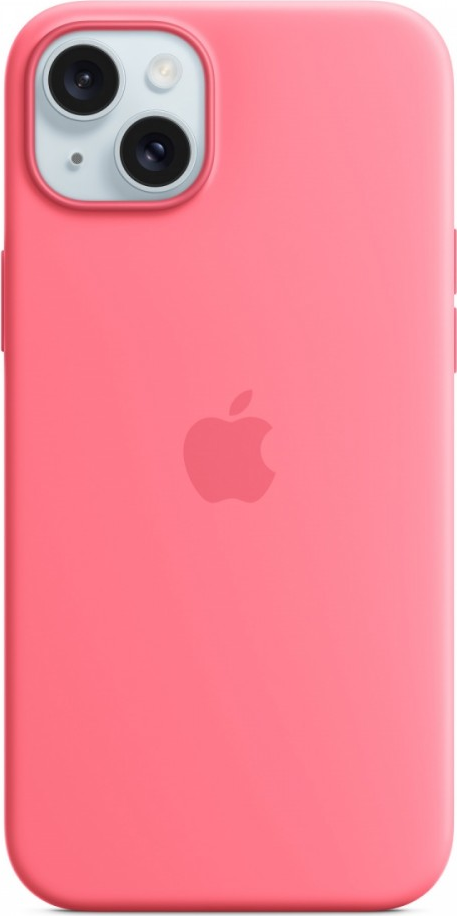 Apple iPhone 15 Plus Sil Case MagS Pink - iPhone 15 Plus Silicone Case with MagSafe - Pink (MWNE3ZM/A) von Apple